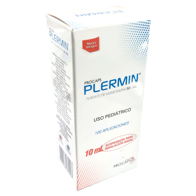 Plermin Spray 10ml Furoato de Mometasona 50mcg 