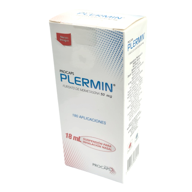 Plermin Spray 18ml Furoato de Mometasona 50mcg