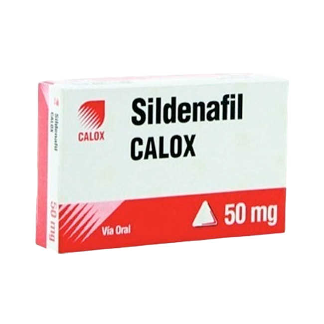 Silfenafil Calox 50mg Tratamiento Disfunción Eréctil