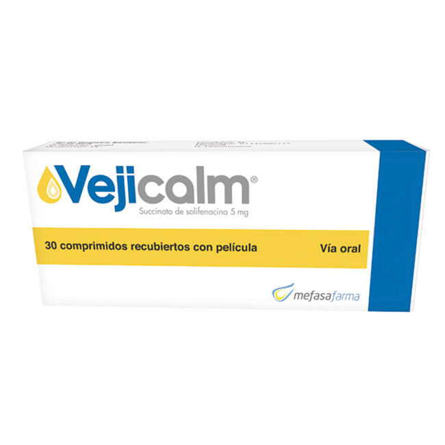 Vejicalm 5mg Síndrome de Vejiga Hiperactiva
