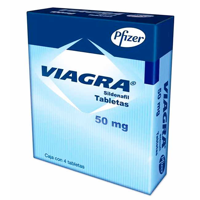 Viagra 50mg Sildenafil Tratamiento Disfunción Eréctil