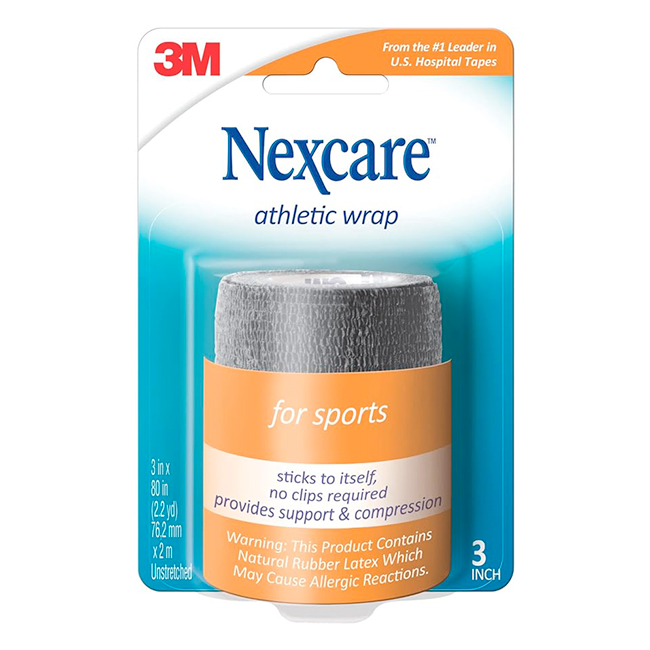 3M Nexcare Venda Atlética Color Negro