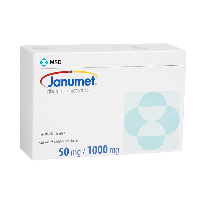 Janumet 50mg / 1000mg Sitagliptina Metformina
