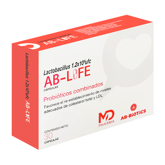 Ab Life Cápsulas Lactobacillus Probióticos Combinados 