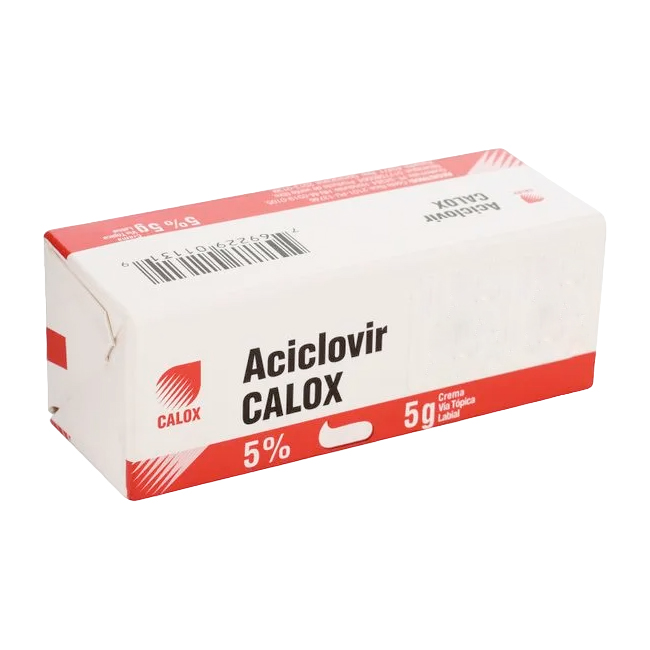 Aciclovir 5% Calox Crema Tópica Labial