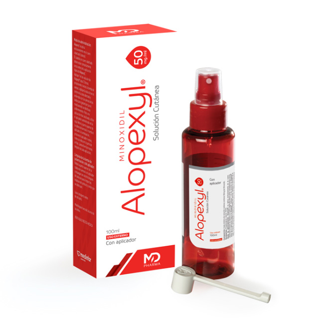 Alopexyl 50 mg/ml Minoxidil Solución Cutánea