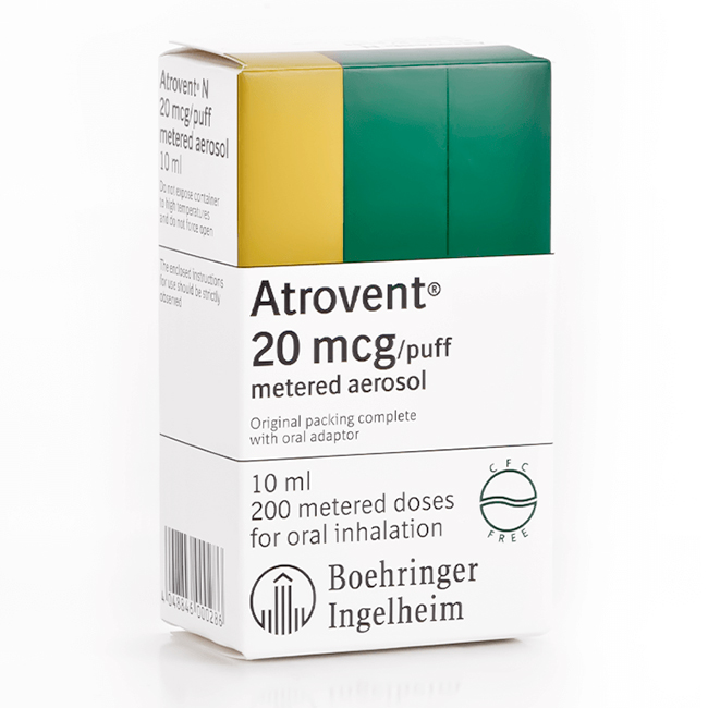 Atrovent 20mcg Solución en Aerosol