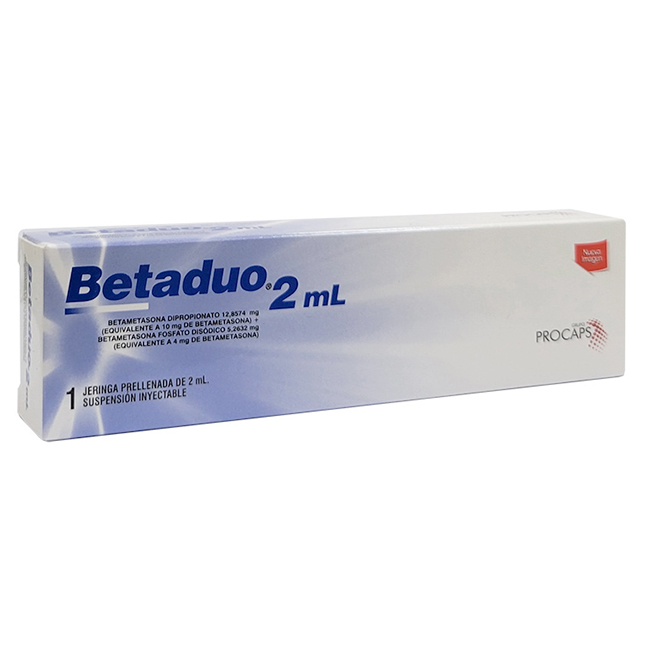 Betaduo 2mL Jeringa Prellenada Suspensión Inyectable