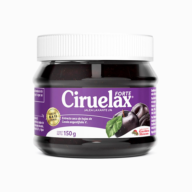Ciruelax Forte 150mg Suplemento Herbal Jalea Laxante