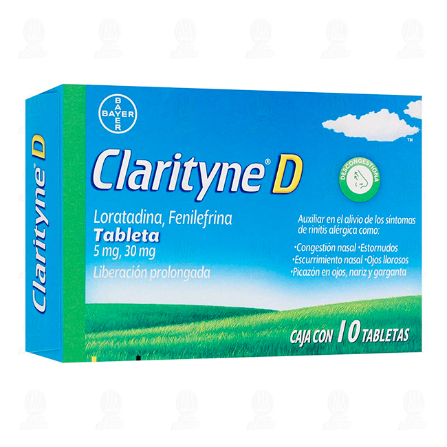 Clarityne D Tratamiento Rinitis o Dermatitis Alérgica