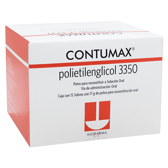 Contumax Polietilenglicol 3350 Laxante