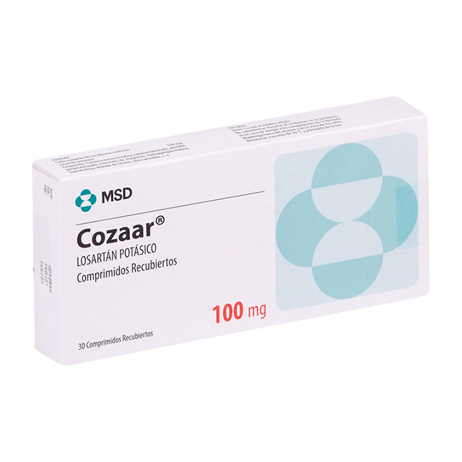 Cozaar 100mg Losartán Potásico