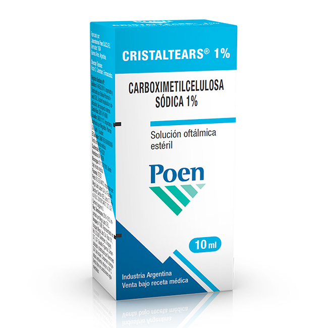Cristaltears 1% Solución Oftalmica Esteril 10ml
