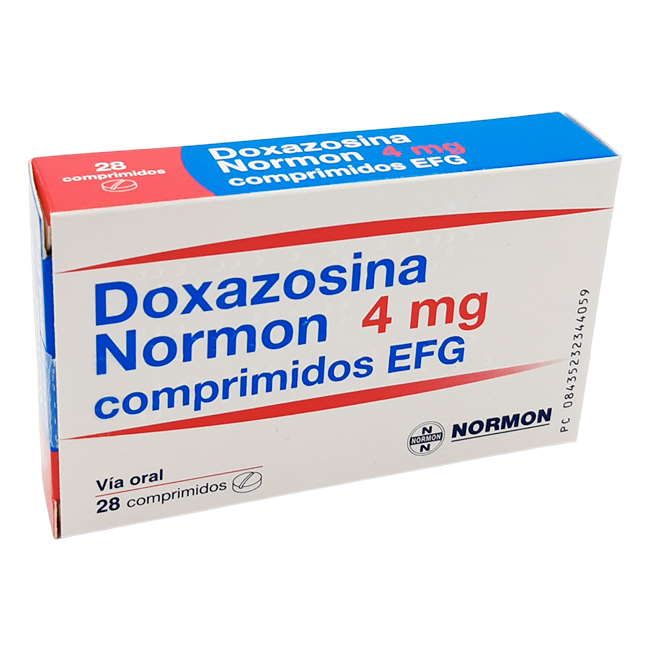 Doxazosina Normon 4mg comprimidos EFG