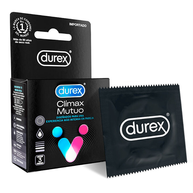 Condones Durex Climax Mutuo