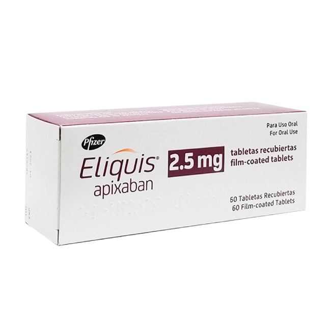 Eliquis 2.5mg Anticoagulante