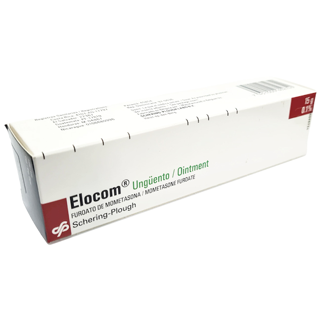 Elocom Ungüento 15g Mometasona al 0.1%