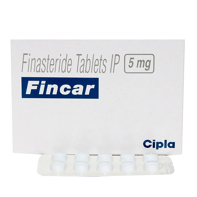 Fincar Tabletas 5mg Finasteride para el Tratamiento de la Hiperplasia Prostática Benigna