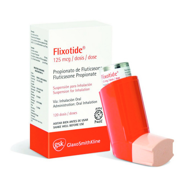 Flixotide 125mcg Suspensión para Inhalación