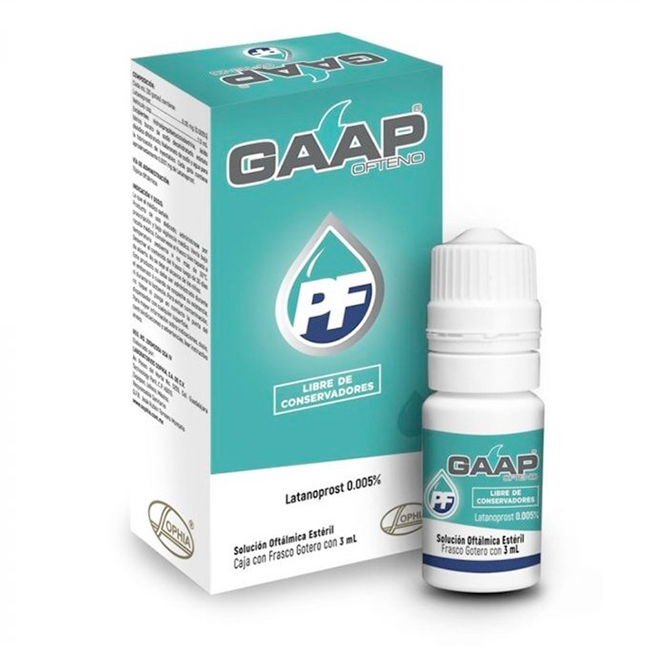 Gaap Ofteno PF 3ml Tratamiento Contra Glaucoma