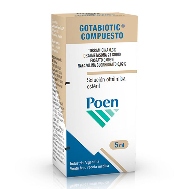 Gotabiotic Compuesto Suspensión Oftálmica Estéril
