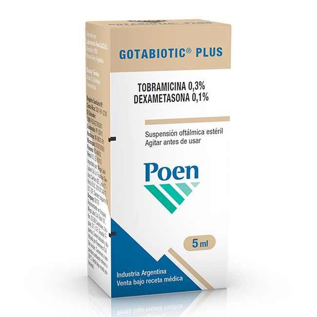 Gotabiotic Plus Suspensión Oftálmica Estéril