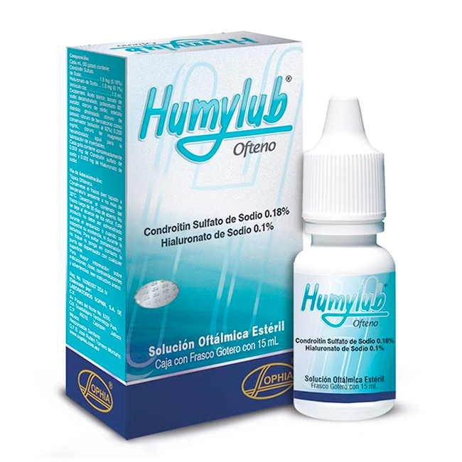 Humylub Ofteno 15ml Solución Oftálmica