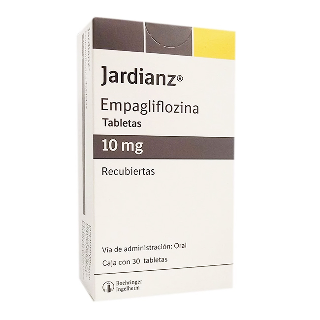 Jardianz 10mg Empagliflozina Tratamiento Diabetes Mellitus