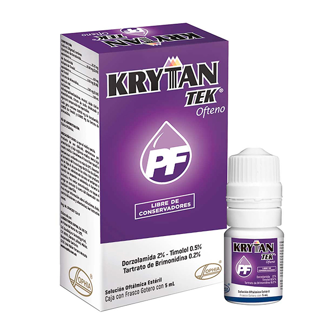 Krytantek Ofteno PF 5ml Solución Oftálmica