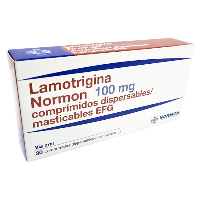 Lamotrigina Normon 100mg Comprimidos Masticables 