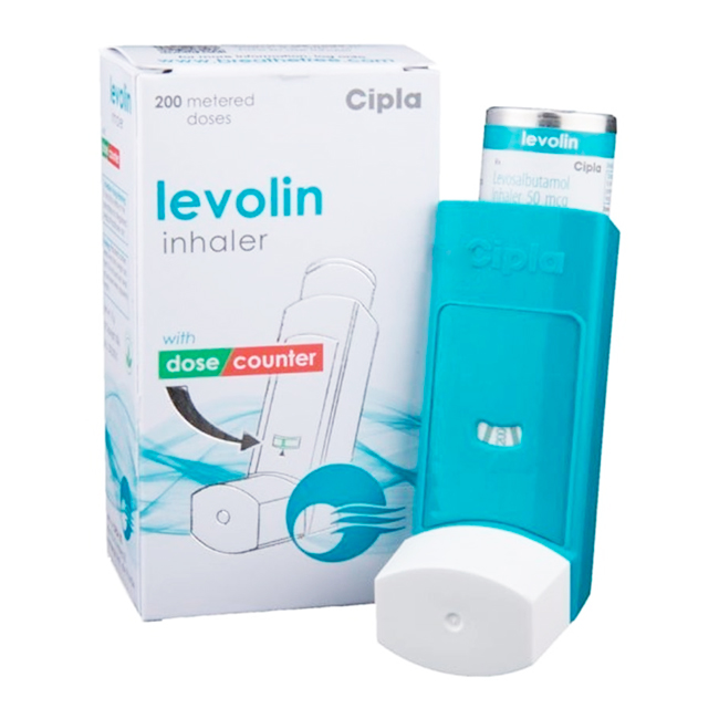 Levosalbutamol Inhalador Levolin 50mcg