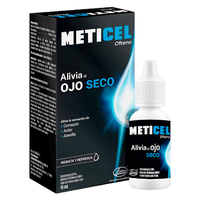 Meticel Ofteno 15ml Alivia el Ojo Seco