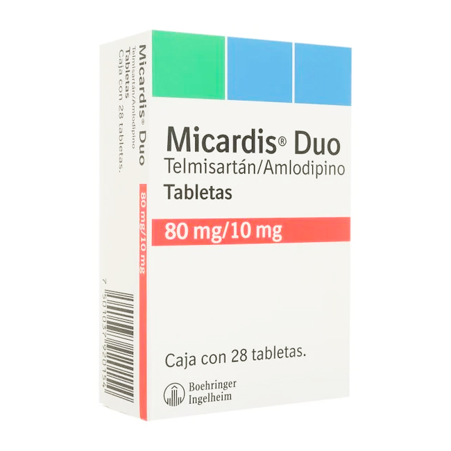 Micardis Duo Telmisartán 80mg / Amlodipino 10mg