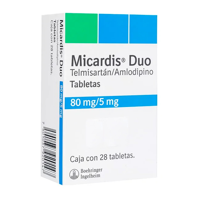 Micardis Duo Telmisartán 80mg / Amlodipino 5mg