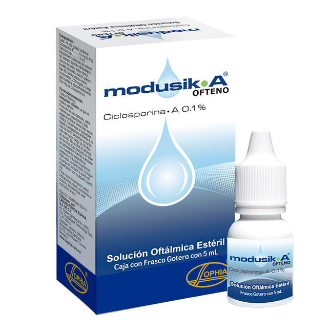 Modusik-a Ofteno 5ml Solución Oftálmica