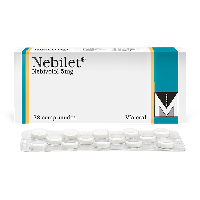 Nebilet 5mg Nebivolol Antihipertensivo