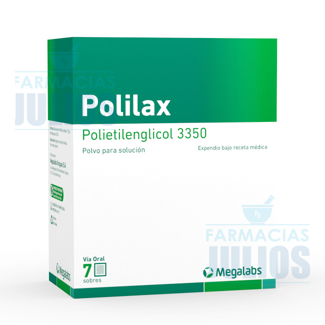 Polilax® Polietilenglicol 3350 | Laxante Osmótico en Sobres de 17g