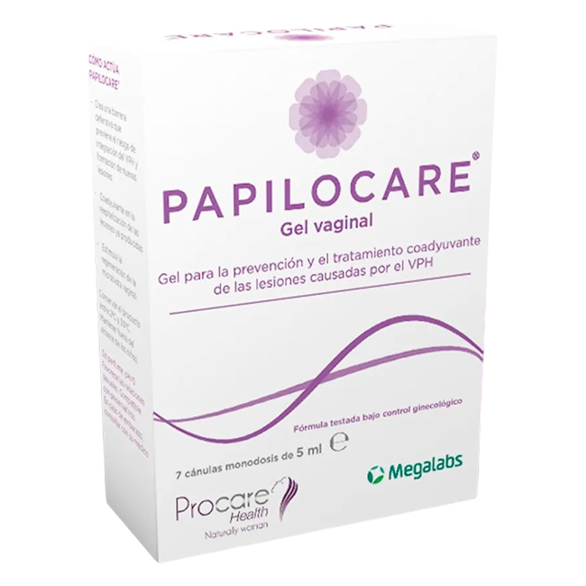 Papilocare Gel Vaginal Tratamiento Virus del Papiloma Humano (VPH)