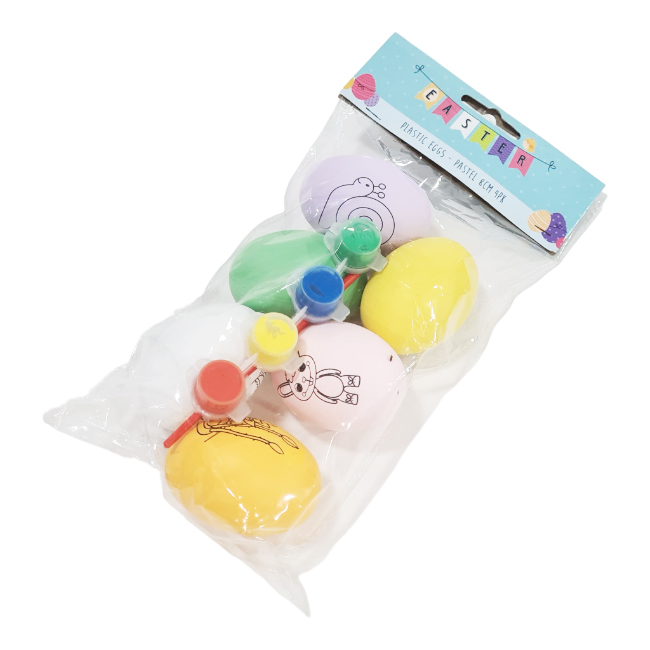 Huevos de Pascua Paquete de 6 para pintar
