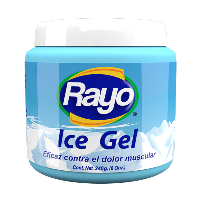 Rayo Ice Gel 240g Alivio Dolor Muscular Articular
