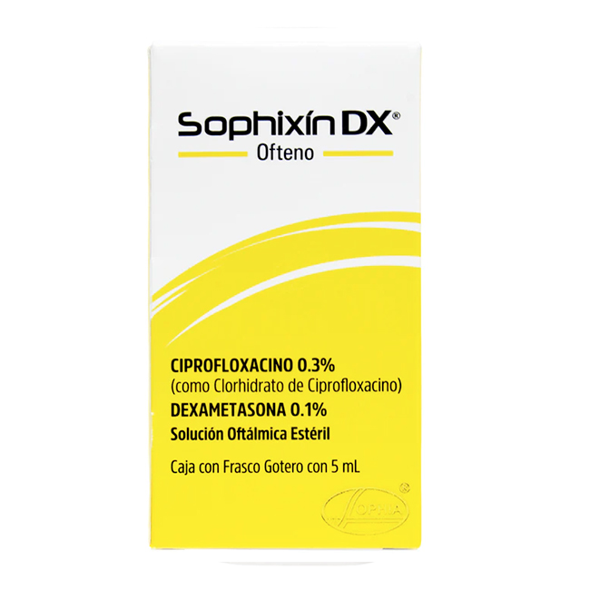 Sophixin DX Ofteno 5ml Solución Oftálmica