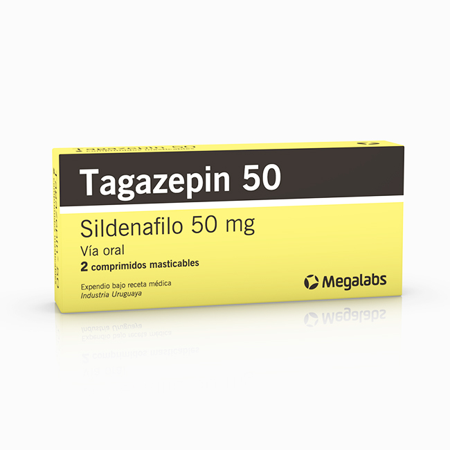 Tagazepin 50 Sildenafilo 50mg Tratamiento Disfunción Eréctil
