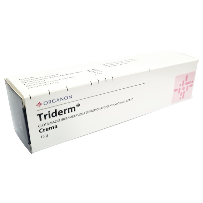 Triderm Crema Tópica Betametasona Clotrimazol Gentamicina