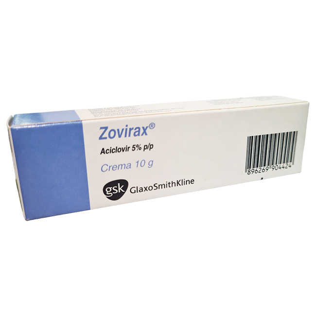 Zovirax Crema 10g Aciclovir