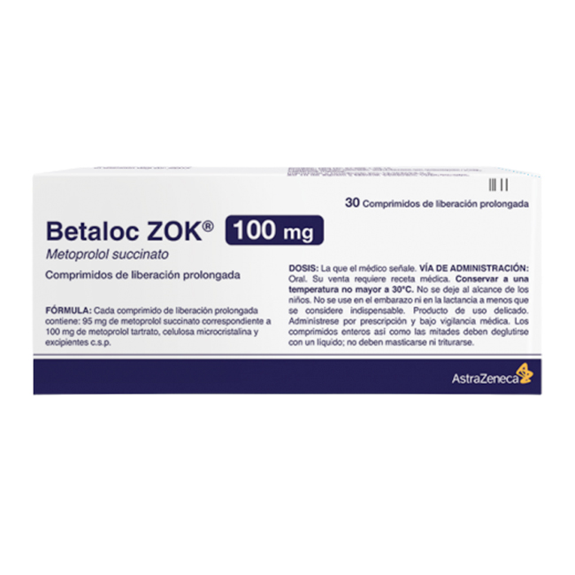Betaloc Zok Metoprolol 100mg