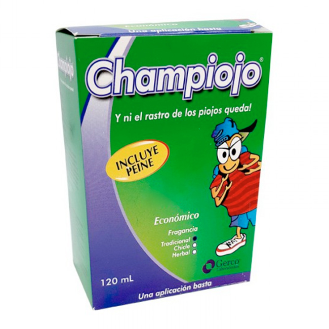 Champiojo Tratamiento Contra Piojos Liendres 120ml
