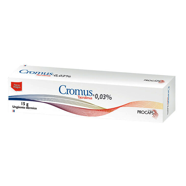 Cromus 0,03% Tacrolimus 15g Dermatitis Atópica