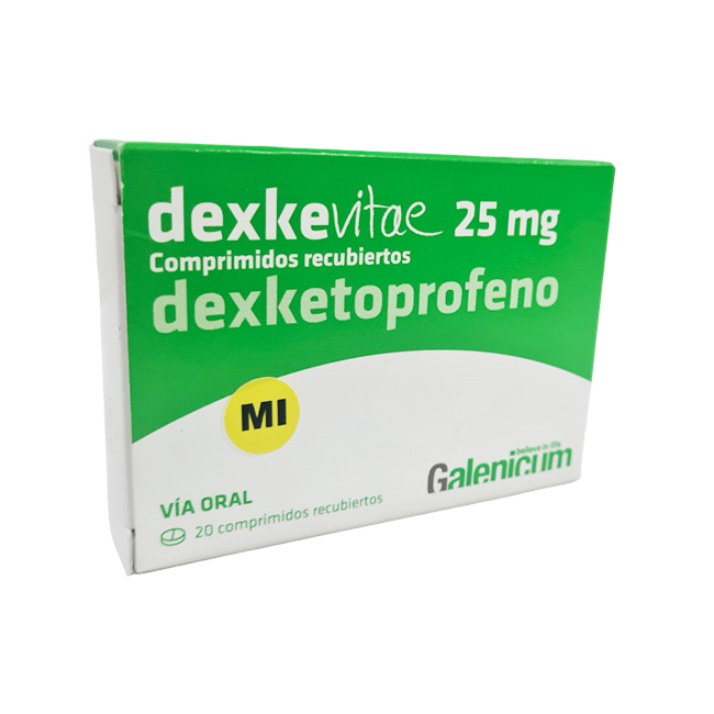 Dexkevitae 25mg Dexketoprofeno