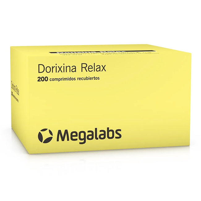 Dorixina Relax Clonixinato de Lisina Ciclobenzaprina Clorhidrato