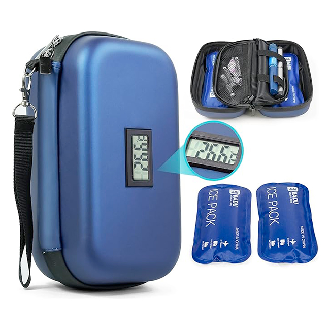 Estuche de viaje Enfriador de insulina 24h Cooler Hielera Portátil 